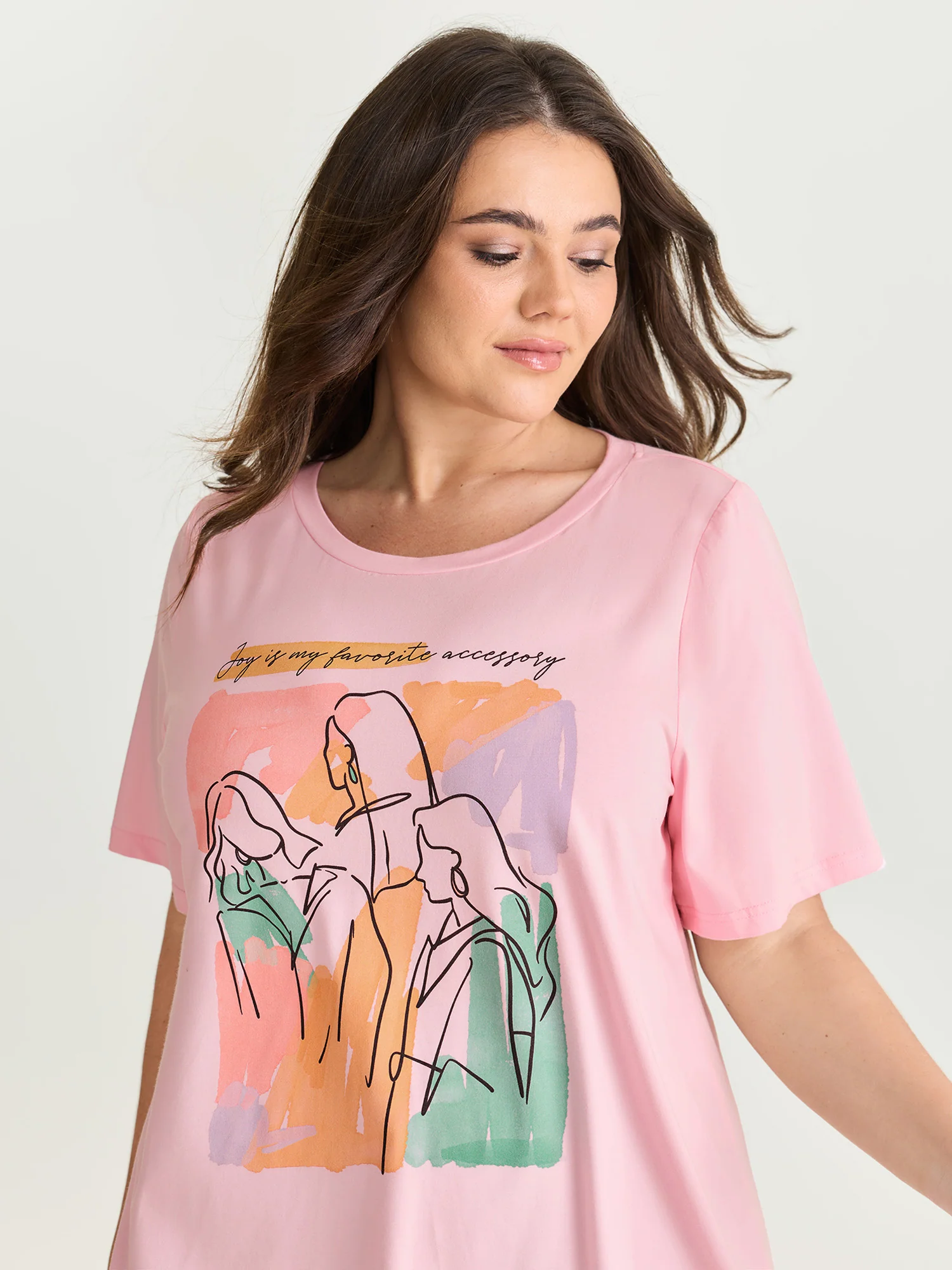 Cotton Joy Print T-Shirt
